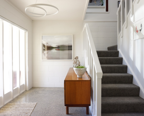 bright & fresh foyer paint job-Painter Girl & Co-Tauranga